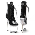8-Inch LED Light-Up Platform Boots