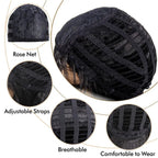 1920s Finger Wave Wig | Short Wavy | 5 Colors
