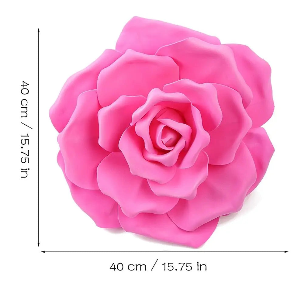Oversized Rose Fascinator Headband | 40cm | Showgirl | 19 Colors