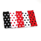 Striped & Polka Dot Thigh-High Stockings | Over-Knee | 27 Colors