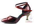 Latin Dance Heels | Rhinestone | Multi-Color