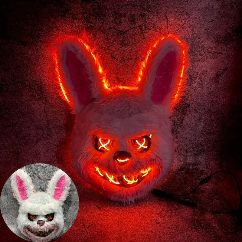 Light-Up Animal Masks | Rabbit & Bear