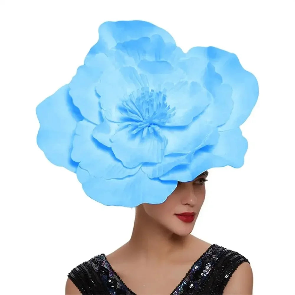 Oversized Rose Fascinator Headband | 40cm | Showgirl | 19 Colors