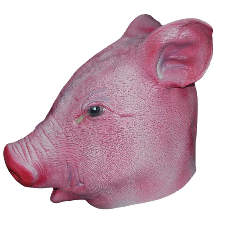 Pig Head Mask | Animal Character