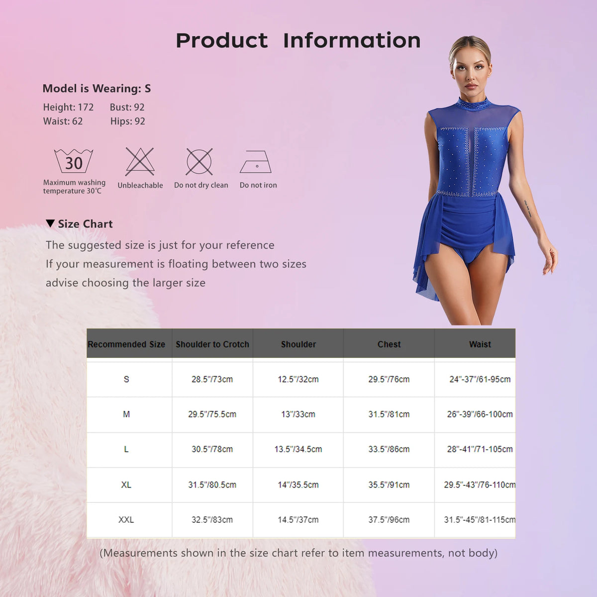 Lyrical Dance Dress | Rhinestone Mesh Skirt