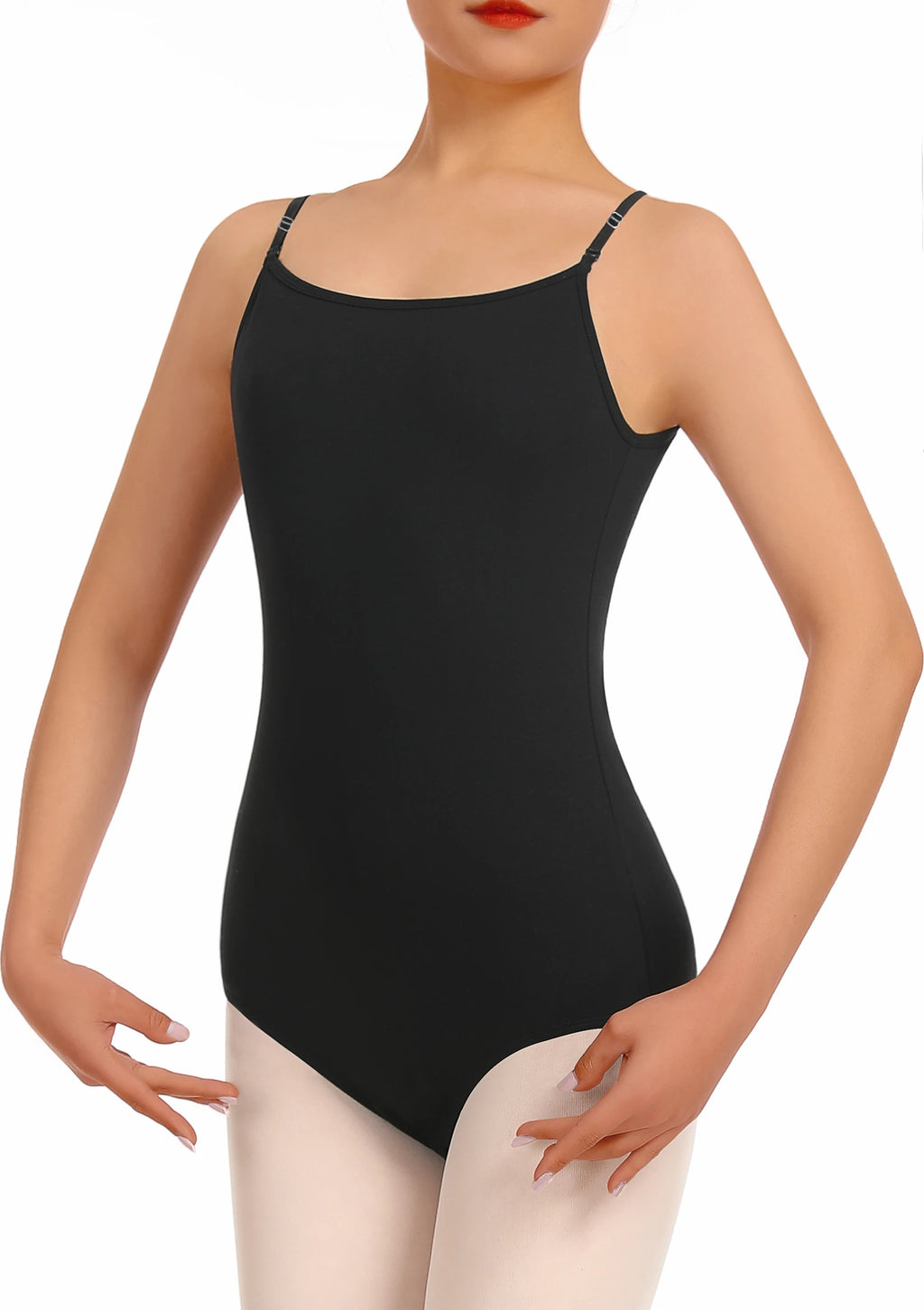 Women's Camisole Ballet Leotard | Adjustable Straps | Full Lining | 3 Colors