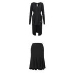 Latin Dance Dress | Rhinestone Costume Set
