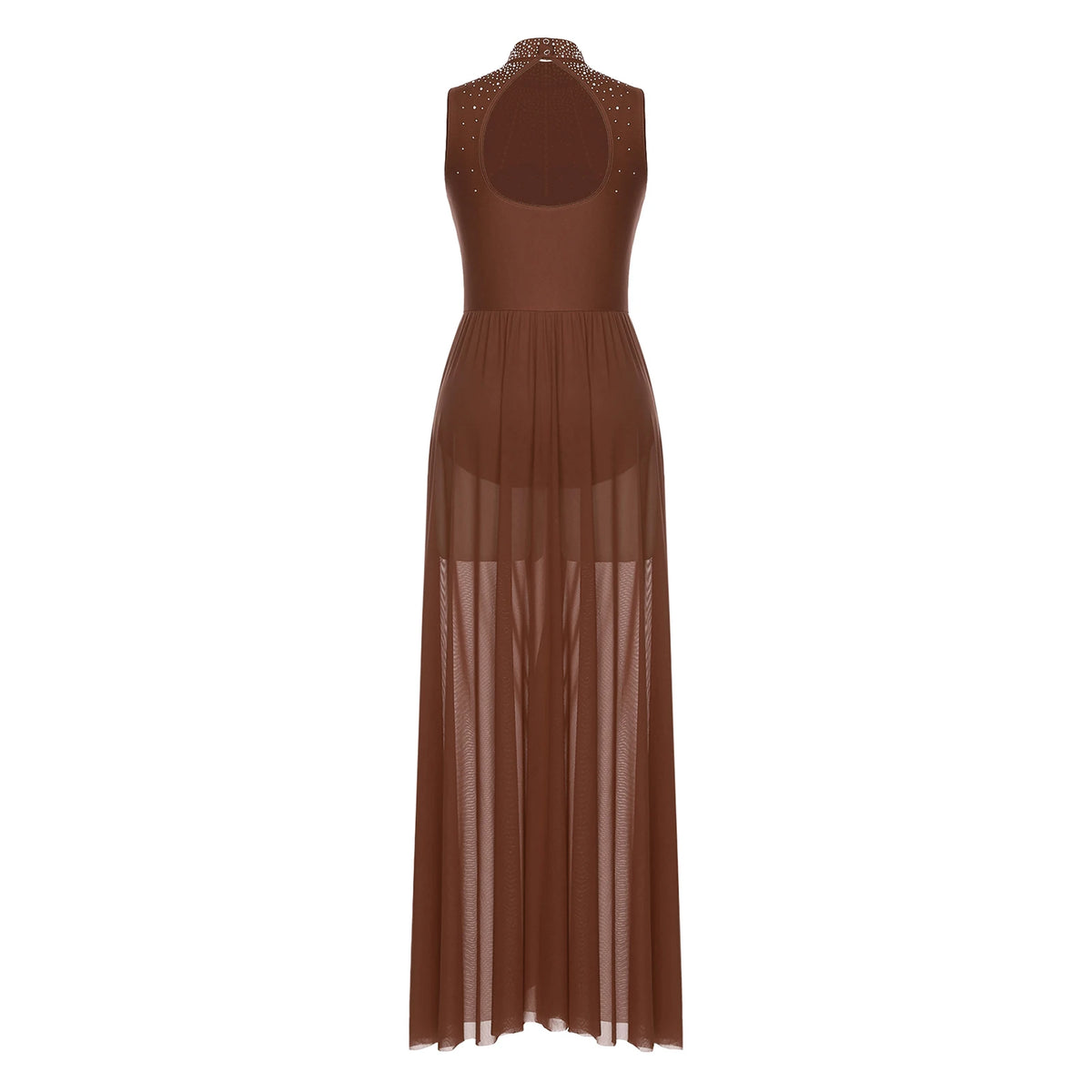 Lyrical Dance Dress | Rhinestone Cutout Back