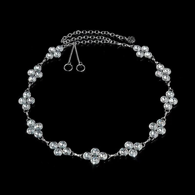 Rhinestone Belly Chain | Hip Chain | Body Jewelry