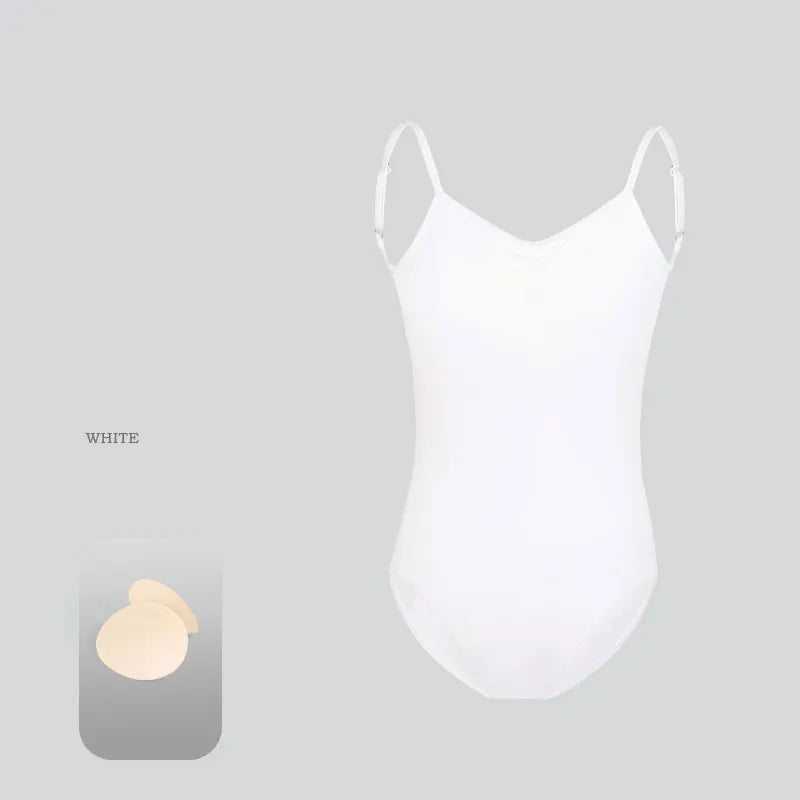 Camisole Ballet Leotard | Adjustable Straps | S–2XL