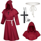 Hooded Monk Costume | Robe Set