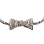 Rhinestone Choker | Bow Tie