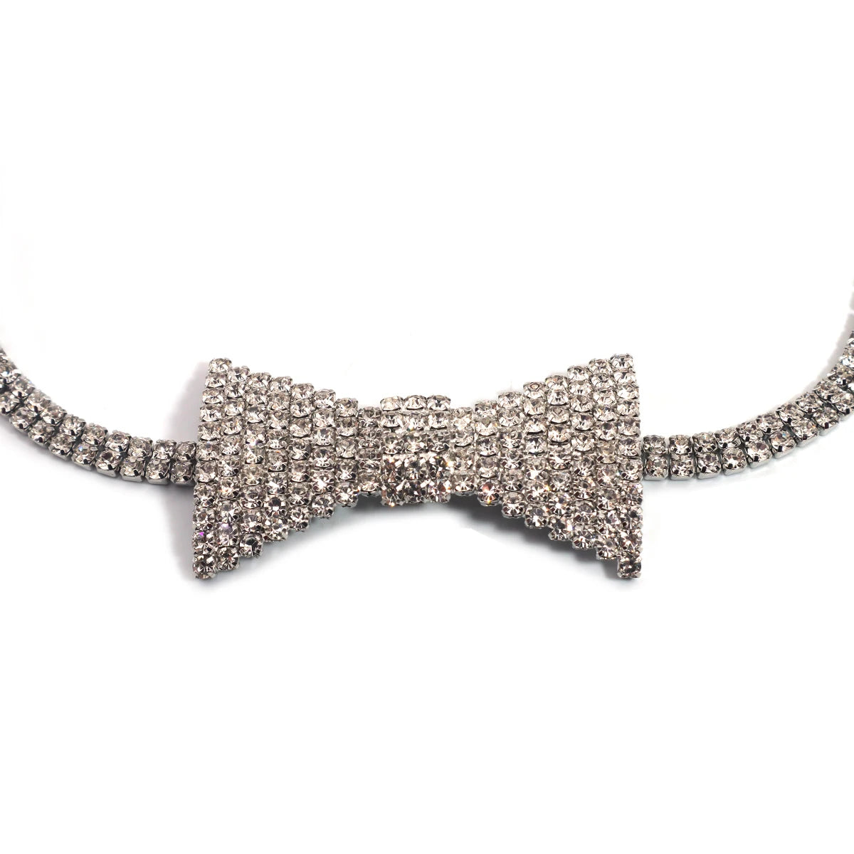 Rhinestone Choker | Bow Tie