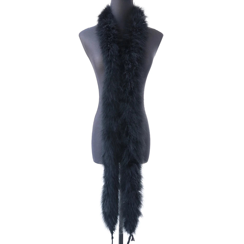 Turkey Feather Boa | Soft Stage Glamour