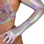 Opera Gloves | Holographic Metallic | Touchscreen