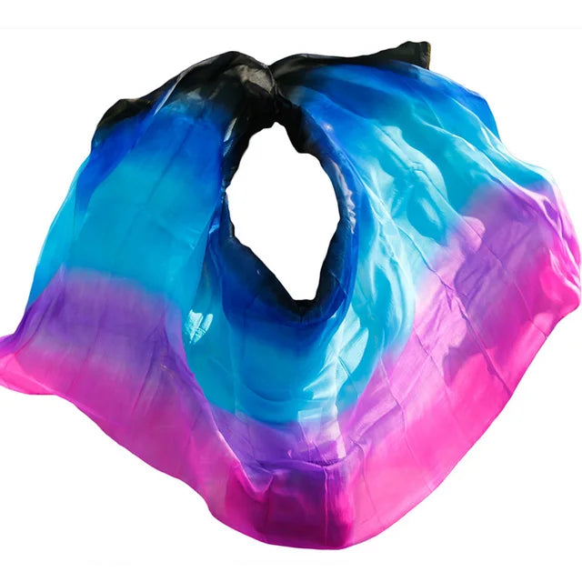 Silk Belly Dance Veil | Gradient