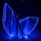 LED Dance Wings | Blue Light