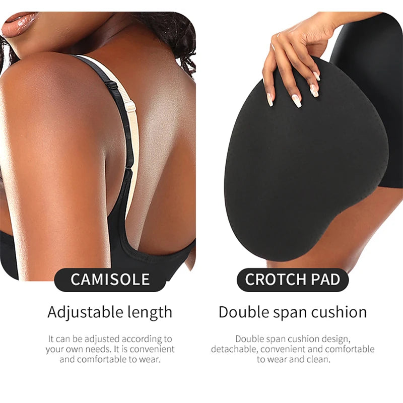 Padded Bodysuit | Butt & Hip Enhancer | Full Body Shaper