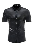 Men's Metallic Shirt | Short-Sleeve Shine