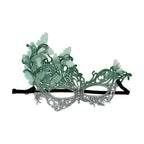 Butterfly Lace Masquerade Mask | Half Face | 7 Colors
