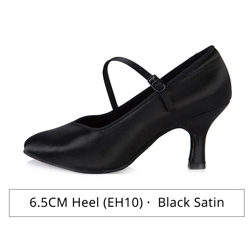 Ballroom Dance Shoes | Satin | 5.5–8.5 cm