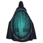 Celtic Tree of Life Hooded Cloak | Witch & Wicca Cape