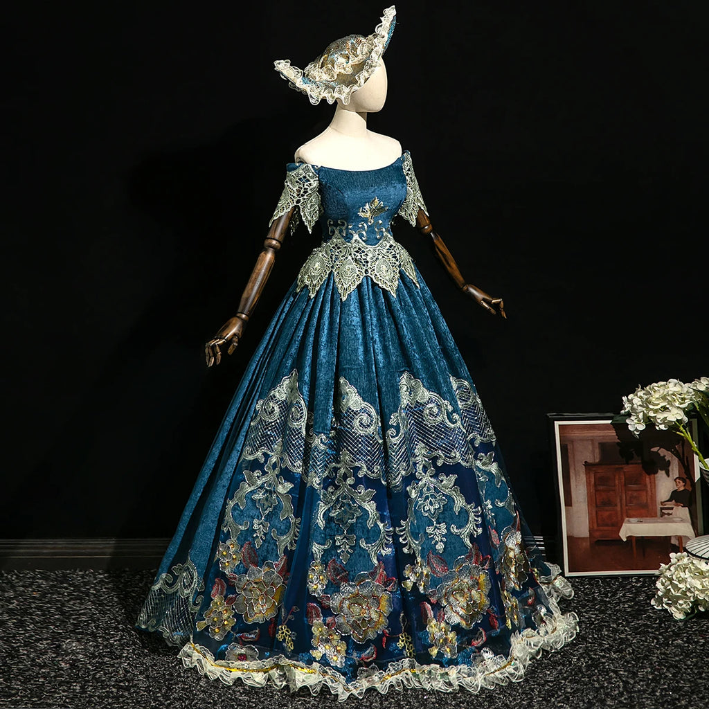 Victorian Ball Gown | Baroque Masquerade Dress