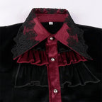 Men’s Gothic Shirt | Ruffled Front