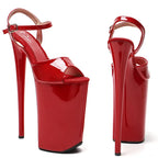 10-Inch Patent Platform Sandals