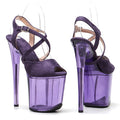 8-Inch Suede Open-Toe Platform Sandals