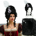Victorian Rococo Beehive Wig | 18th Century Baroque | Curly Synthetic