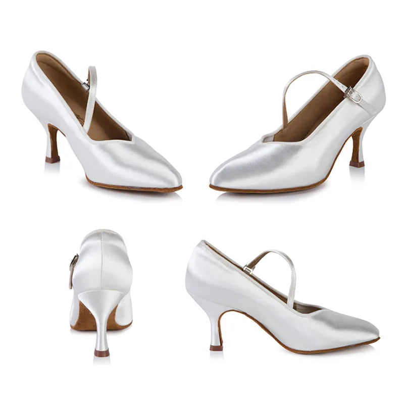 Ballroom Dance Shoes | Satin | 5.5–8.5 cm