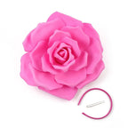 Oversized Rose Fascinator Headband | 40cm | Showgirl | 19 Colors