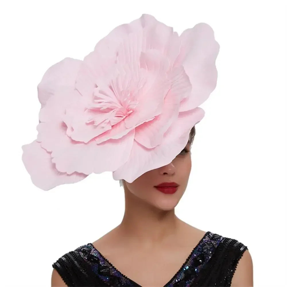 Oversized Rose Fascinator Headband | 40cm | Showgirl | 19 Colors