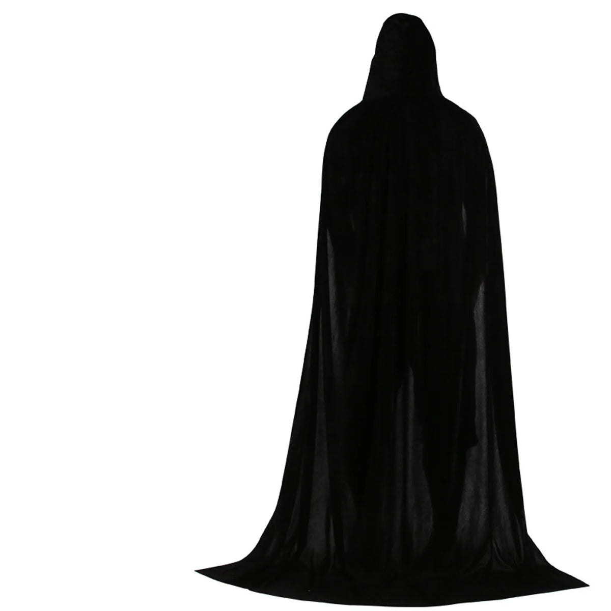 Hooded Velvet Costume Cloak