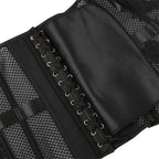 Mesh Underbust Corset | 16-Bone | Hollow Out | Plus Size