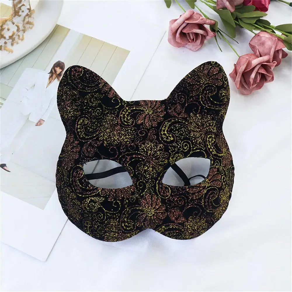 Cat Ear Lace Mask | Half-Face | 12 Styles