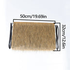 Faux-Fur Viking Leg Wraps | Costume