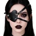 Gothic Eye Mask | Leather Blindfold | Cosplay & Masquerade
