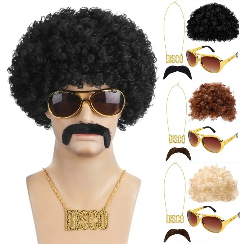 Retro Costume Accessory Set | 4 Pieces