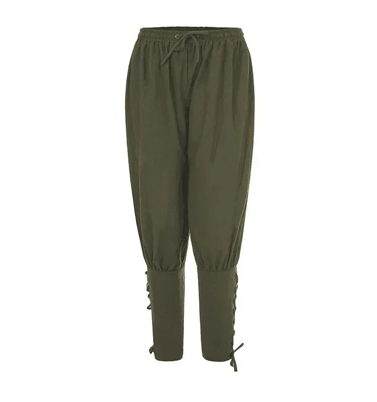Men’s Pirate Trousers | Lace-Up Legs