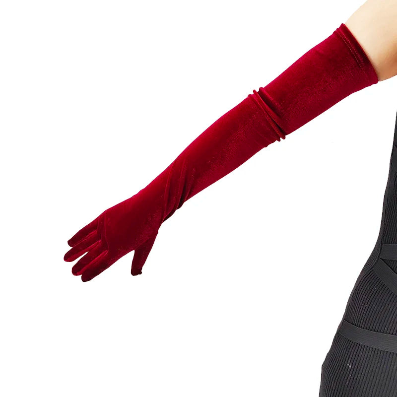 Velvet Opera Gloves | Three Lengths