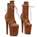 Extreme 20cm Ankle Boots - 8" Platform Pole Dance Heels