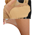 Hard-Yarn Fishnet Dance Tights — Ballroom & Latin Performance Stockings