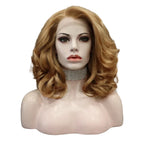Gold Lace Front Wig | Natural Wavy Synthetic | 16 Inches