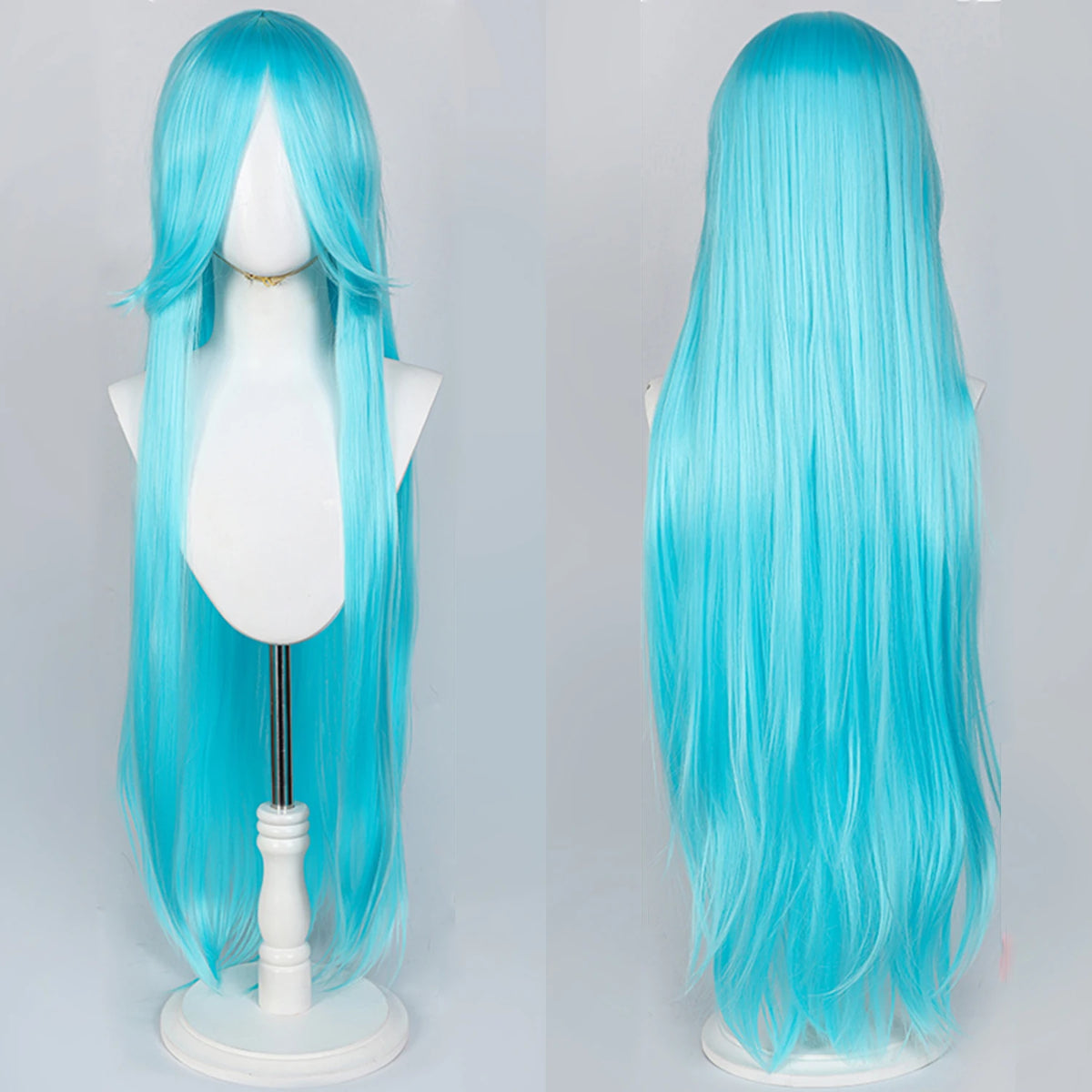 Long Straight Wig | Fringe | 100 cm