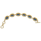 Cameo Charm Bracelet | Gold-Tone | Lady Queen
