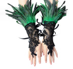 Feather Wrist Cuffs | Stage Accessory