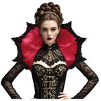 Vampire Collar Cape | Bat-Wing | Red, Black & Red Black