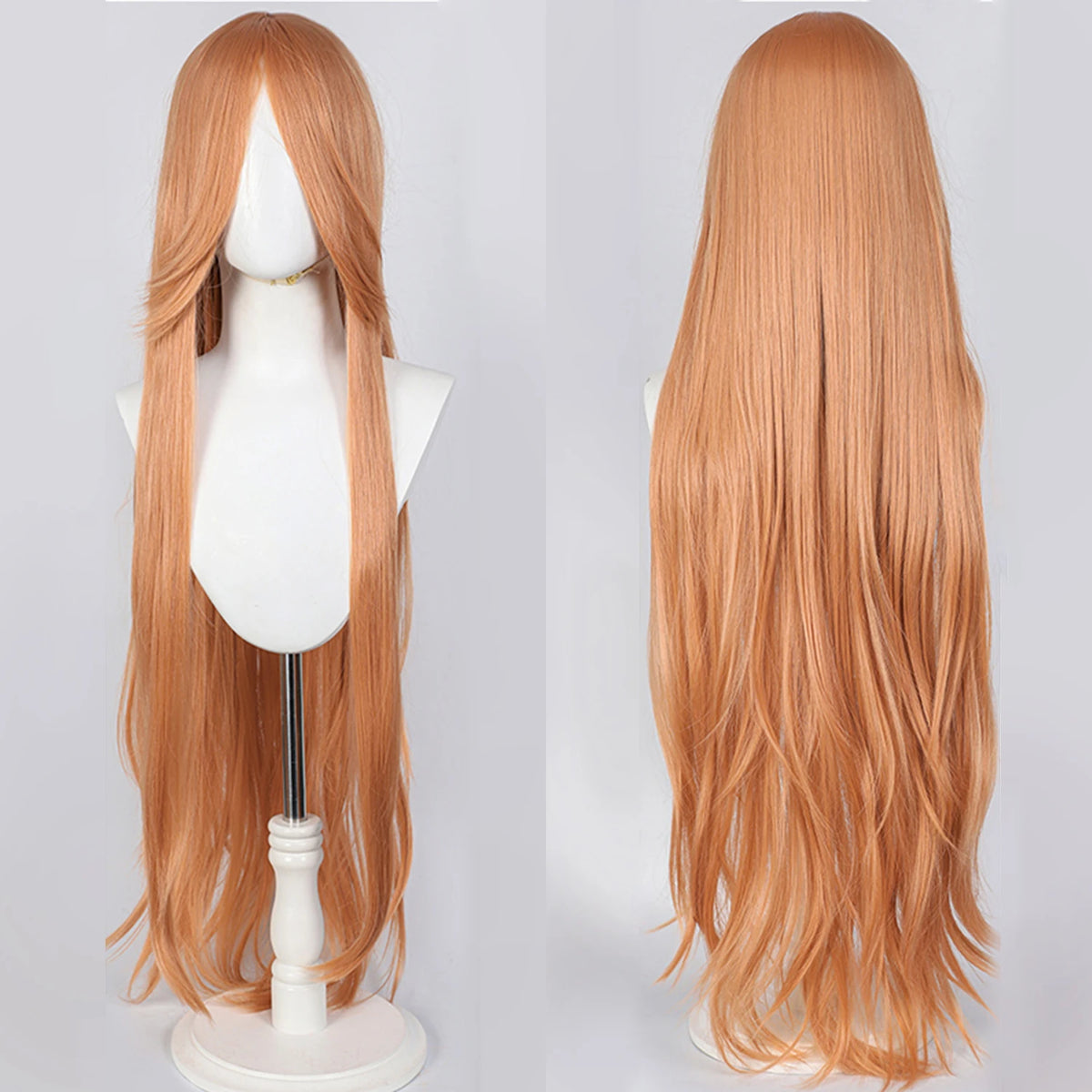 Long Straight Wig | Fringe | 100 cm